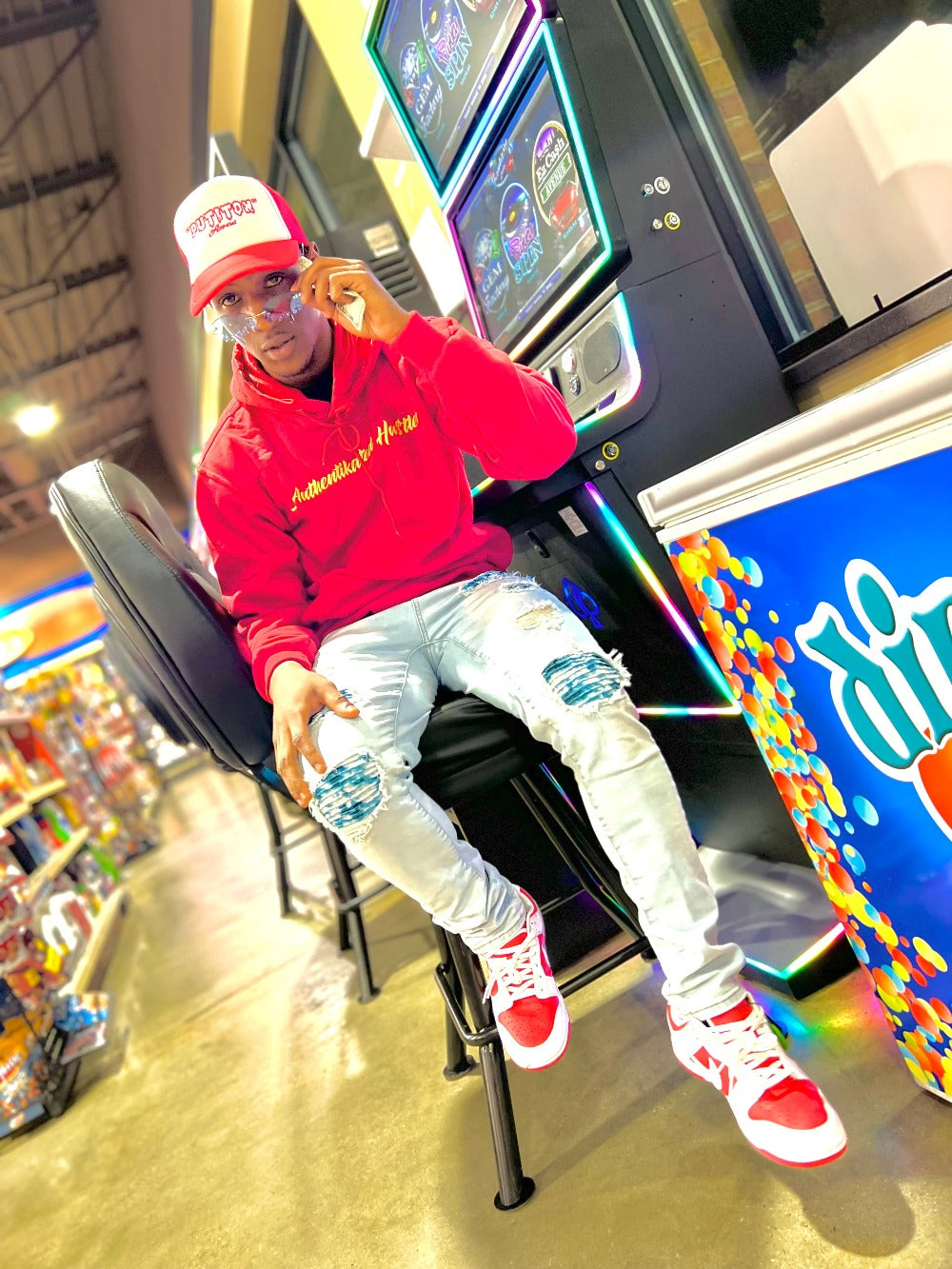 Stamped Hu$tler Hoodie
